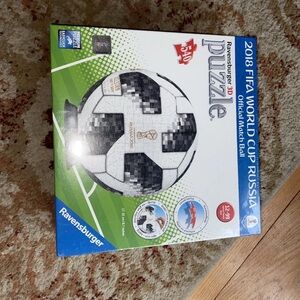 Ravensburger 3D Puzzle 2018 World Cup Russia Fifa Telstar Soccer Ball 540pc New